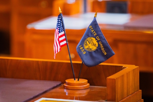 Oregon flag
