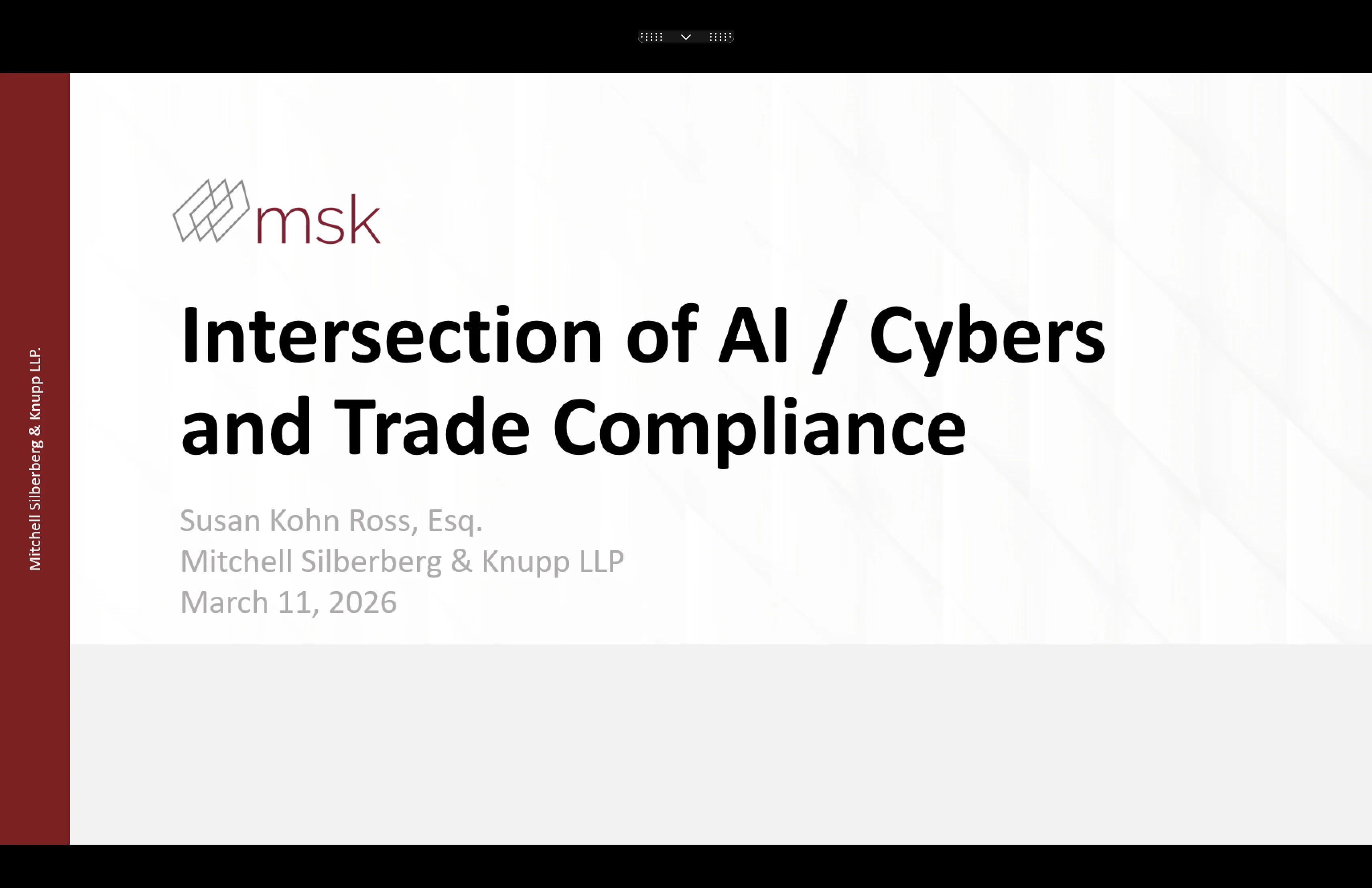 Securing the Future of Trade: Cyber + AI Insights